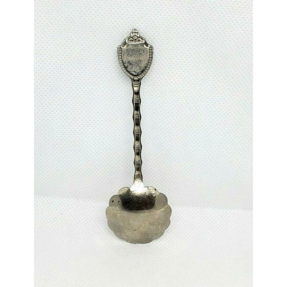New Hampshire Scallop Shape Collectible Engraved Mini Silver Spoon Home Décor - Picture 2 of 11